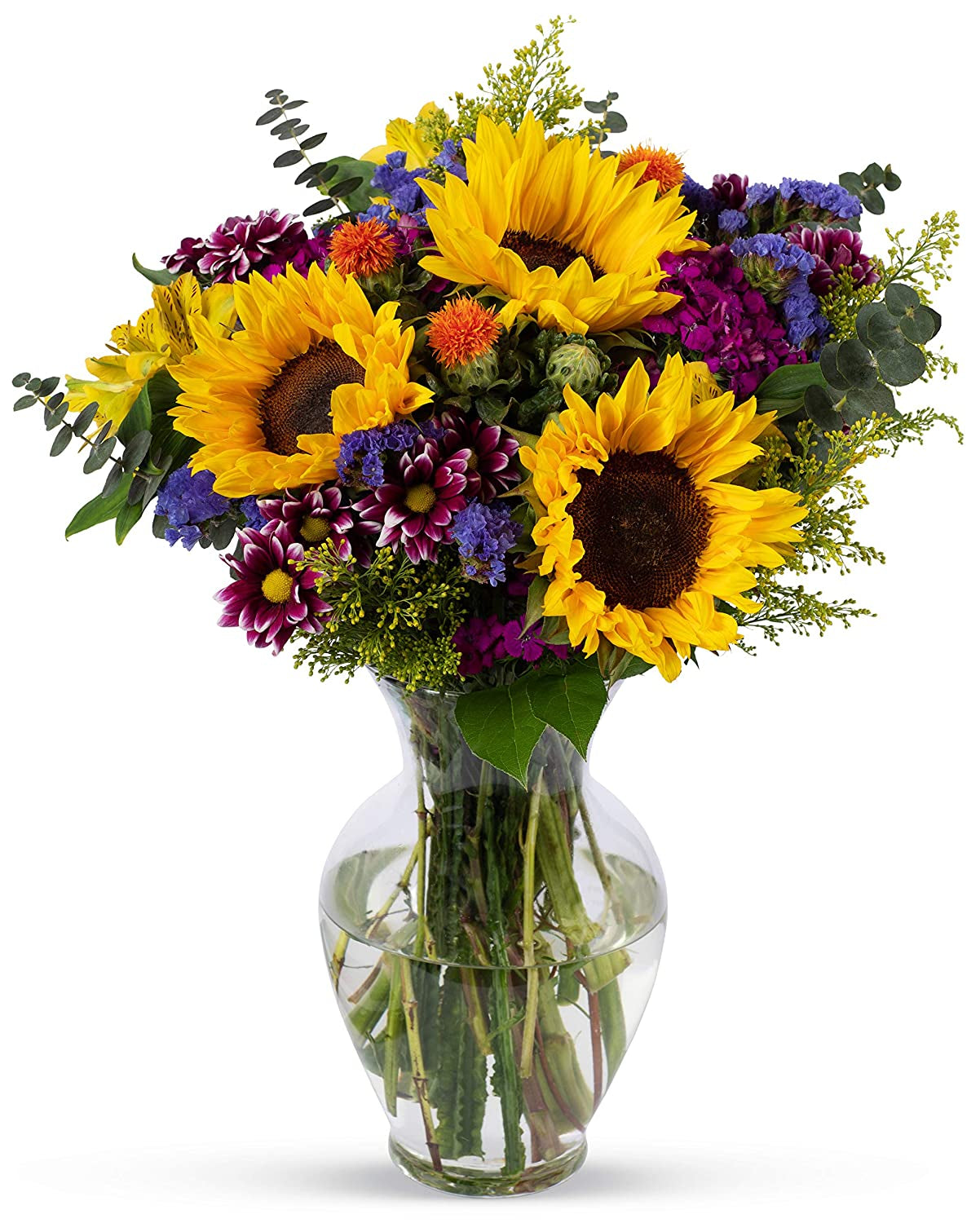 Flowering Fields, with Vase (Fresh Cut Flowers)