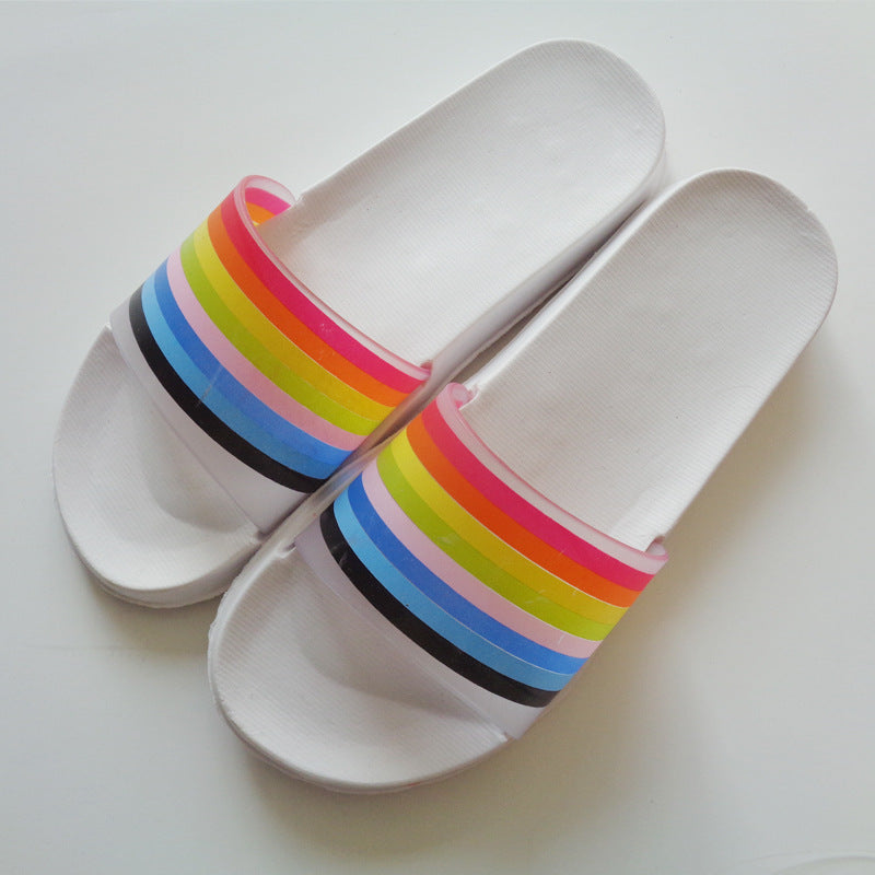 New Summer Slippers For Men And Women Literally Home Bathroom Leaking Couple Slippers