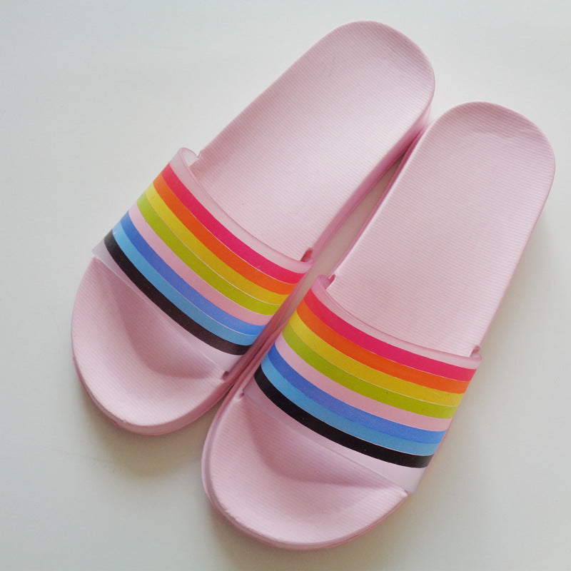 New Summer Slippers For Men And Women Literally Home Bathroom Leaking Couple Slippers