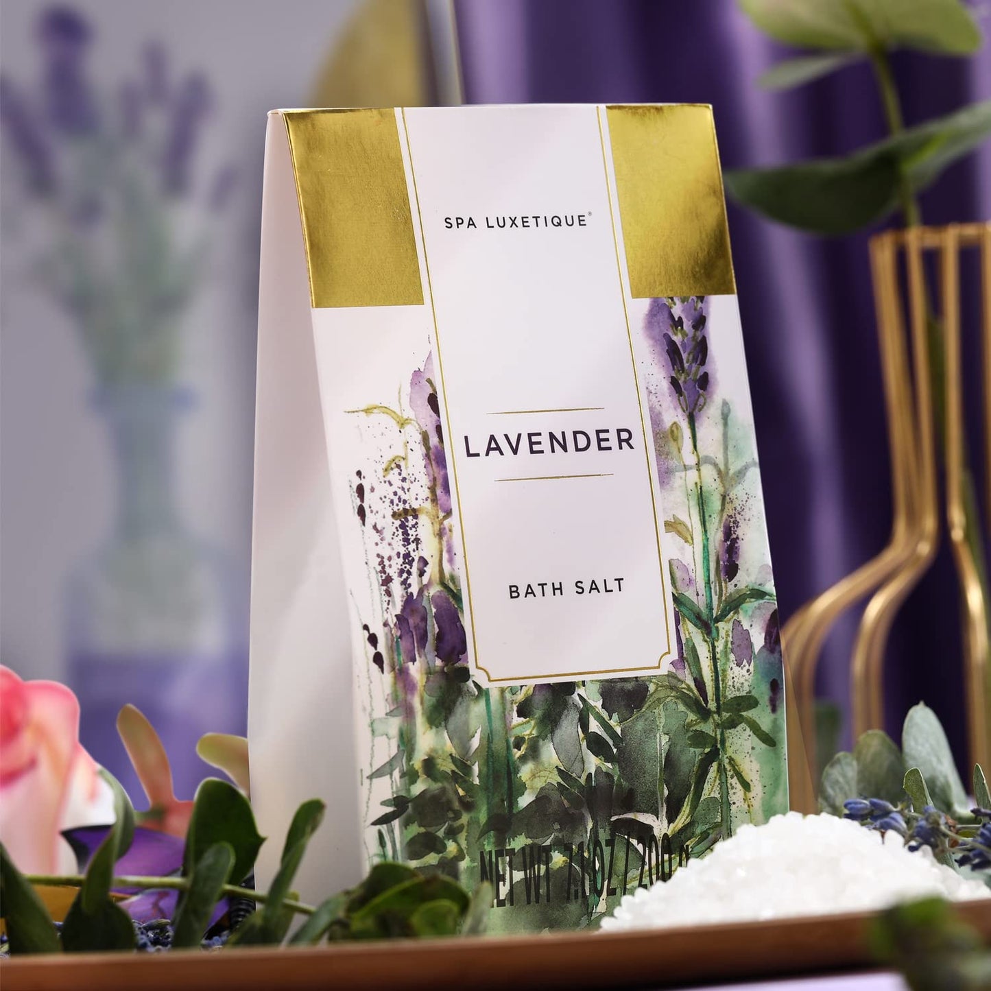 Gift Baskets for Women, Spa Gifts for Women - 10Pcs Lavender Bath and Body Gift Set with Bath Bomb