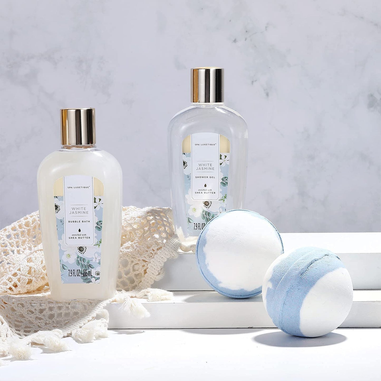 Spa Gift Baskets, Spa Gifts for Women, 15Pcs Spa Gift Set Includes Bath Bombs, Essential Oil, Hand Cream
