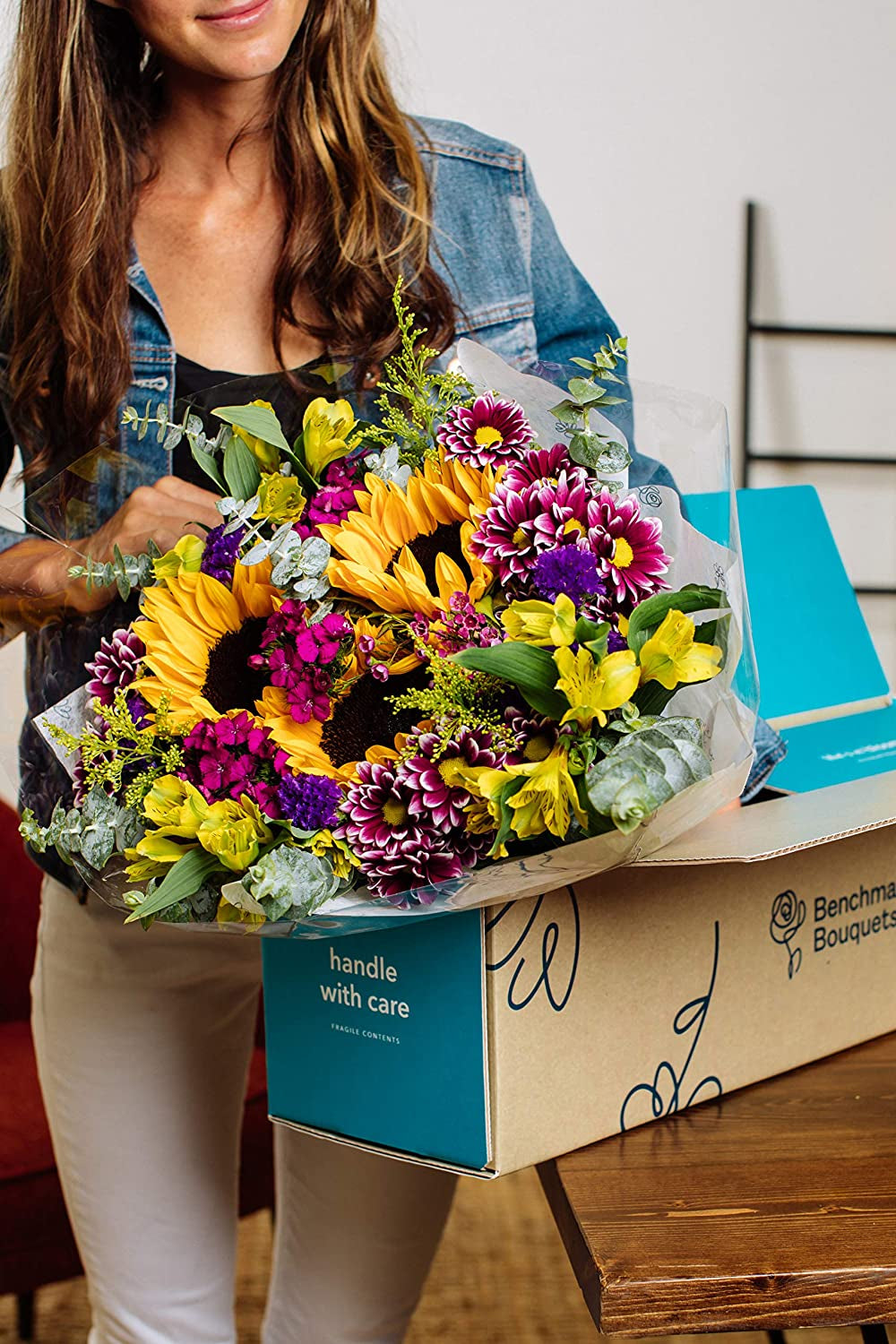 Flowering Fields, with Vase (Fresh Cut Flowers)
