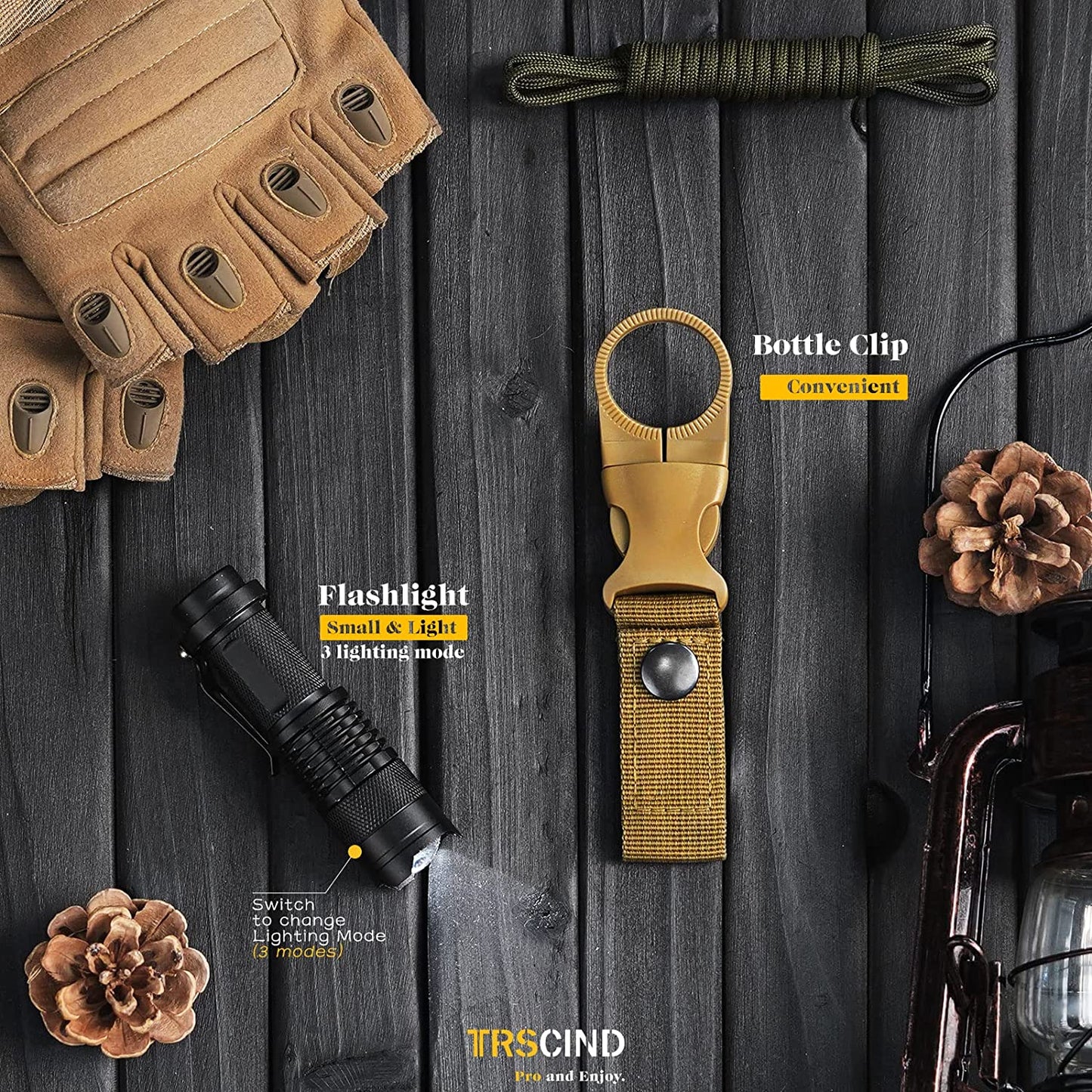 Gifts for Men Dad Him Husband, Survival Kit Tools, Survival Gear and Equipment 11 in 1, Stocking Stuffers Birthday Gifts