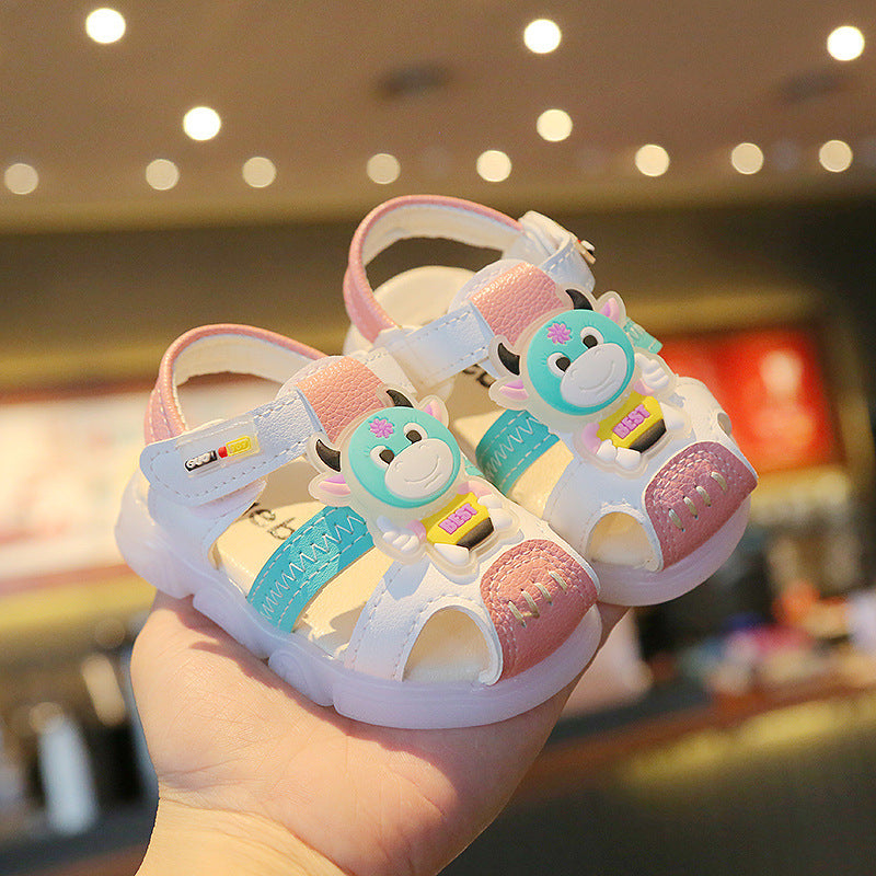 A Baby Shoes 2022 Summer Baby Toddler Sandals 0-1-3 Years Old Soft Bottom Male And Female Baby Shoes