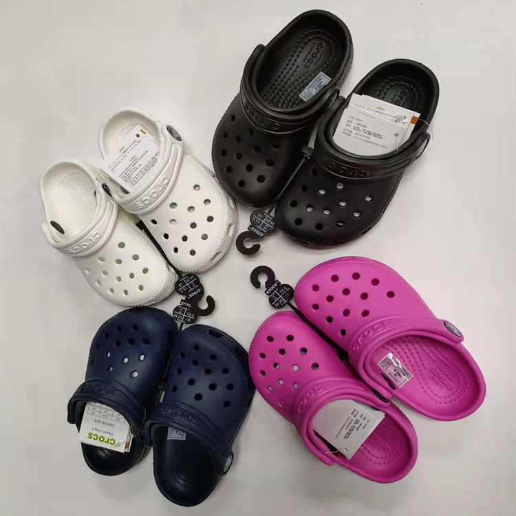 Sandals CLASSIC Children's Slippers Hole Shoes Small, Medium And Large Boys And Girls Baby Beach Shoes