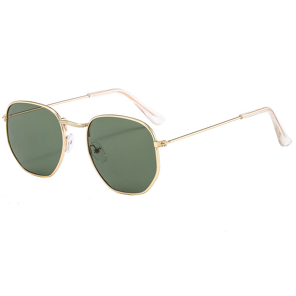 Retro Small Square Sunglasses Ocean Fashion Street Shooting Colorful Sunglasses Women Sunglasses