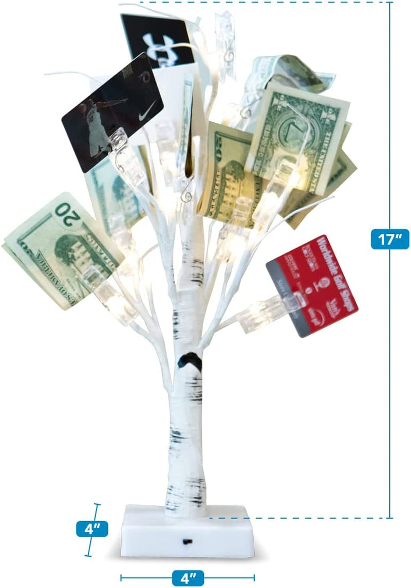 Money Tree Gift Holder - Gift Card Tree for Birthday, Holidays, and More