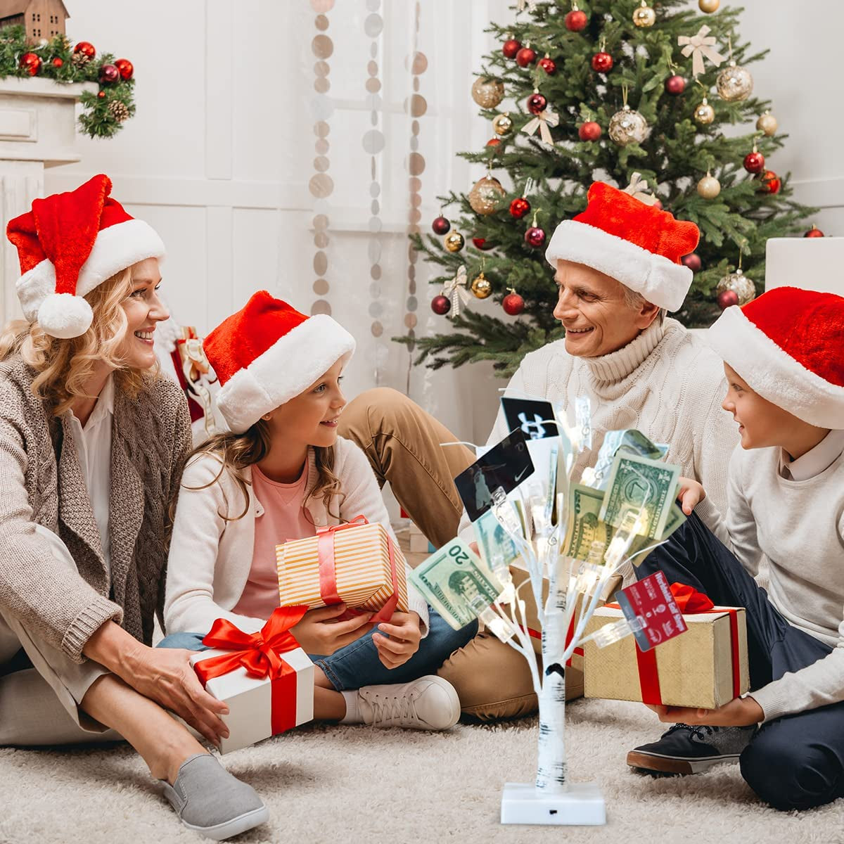 Money Tree Gift Holder - Gift Card Tree for Birthday, Holidays, and More