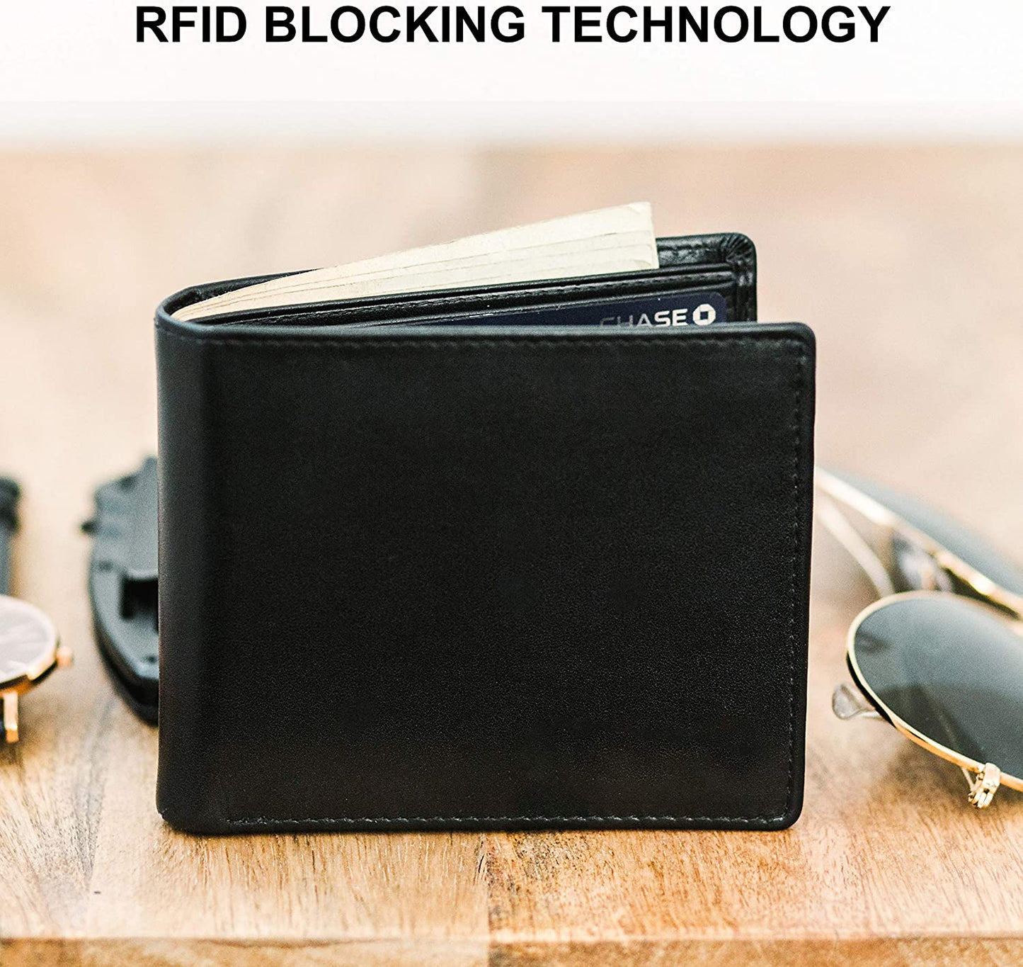 Top Grain Leather Wallet for Men | Ultra Strong Stitching | Handcrafted Argentinian Leather