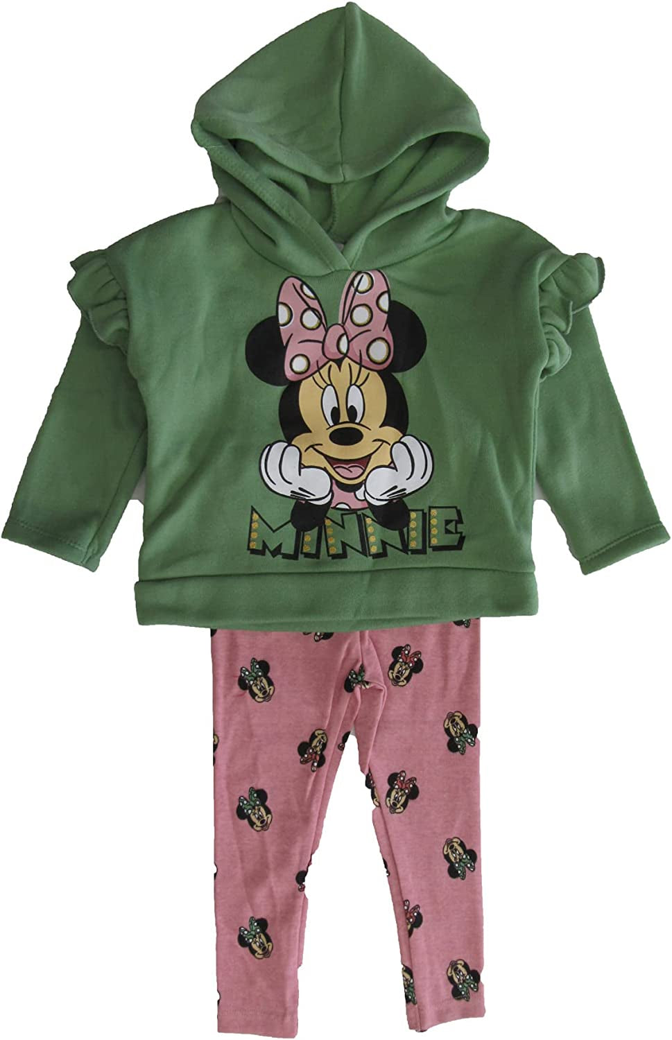 Minnie Mouse Pullover Fleece Hoodie & Leggings