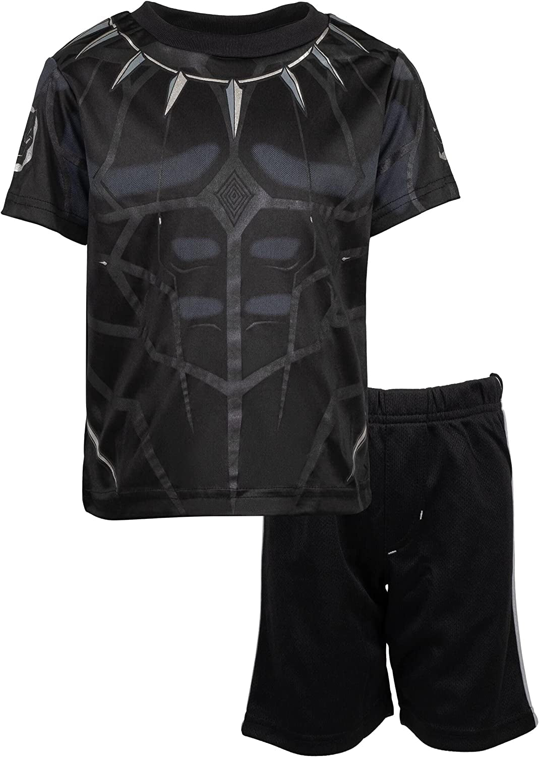 Avengers Boys Character Athletic T-Shirt & Mesh Shorts Set