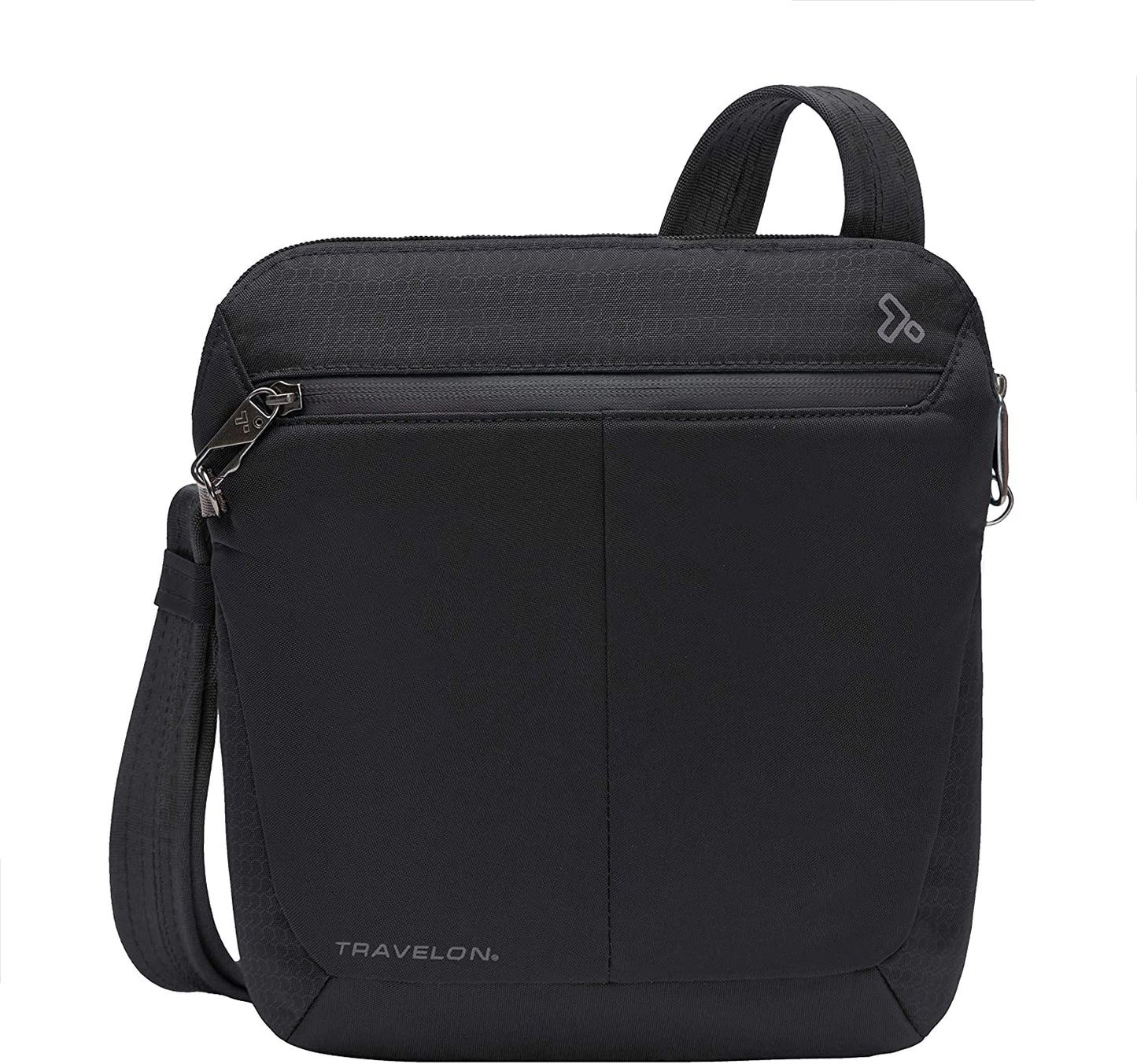 Anti-Theft Active Small Crossbody Bag, Charcoal