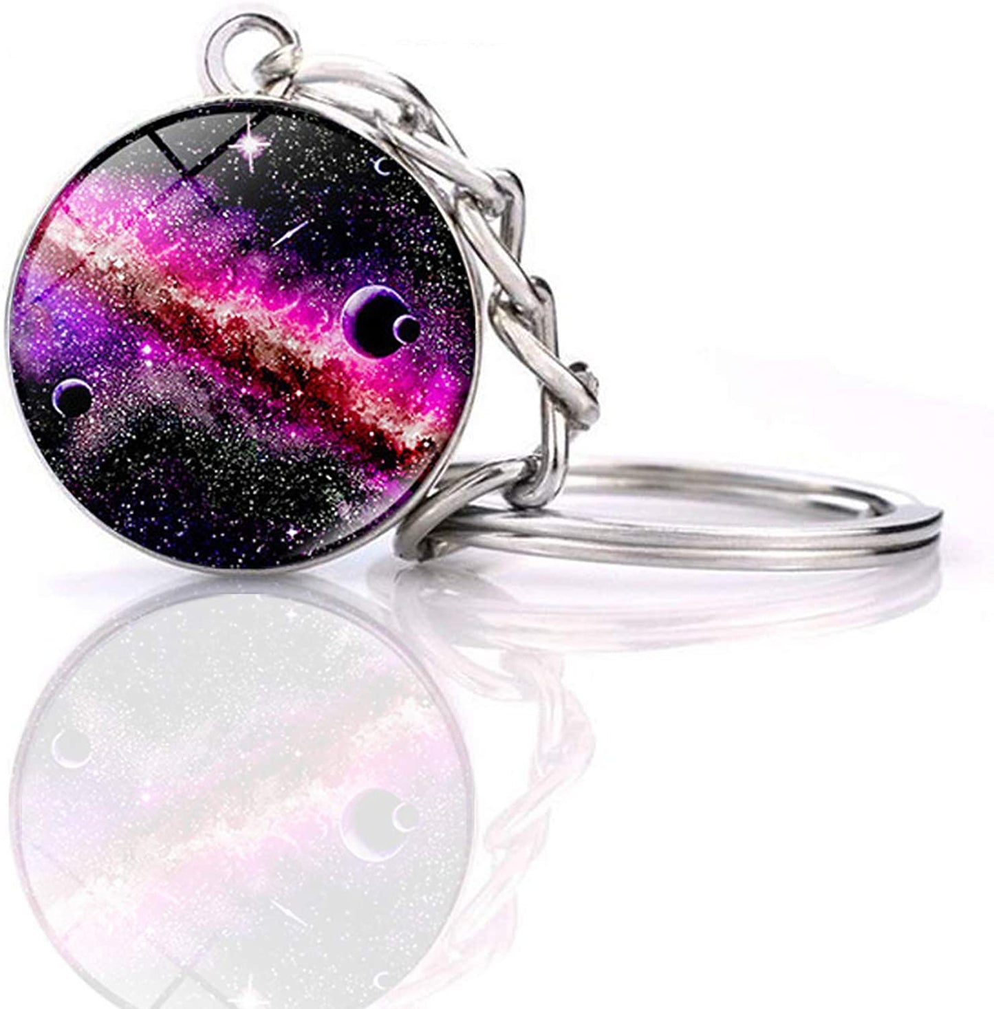 Solar System Planet Keychain Accessories, Pendant Glow in the Dark