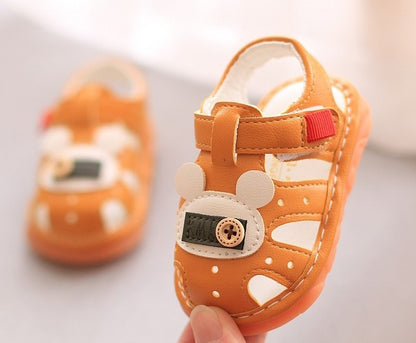 Baby Sandals Shoes 0-1-2 Years Old Baby | Soft-soled Non-slip Toddler Shoes