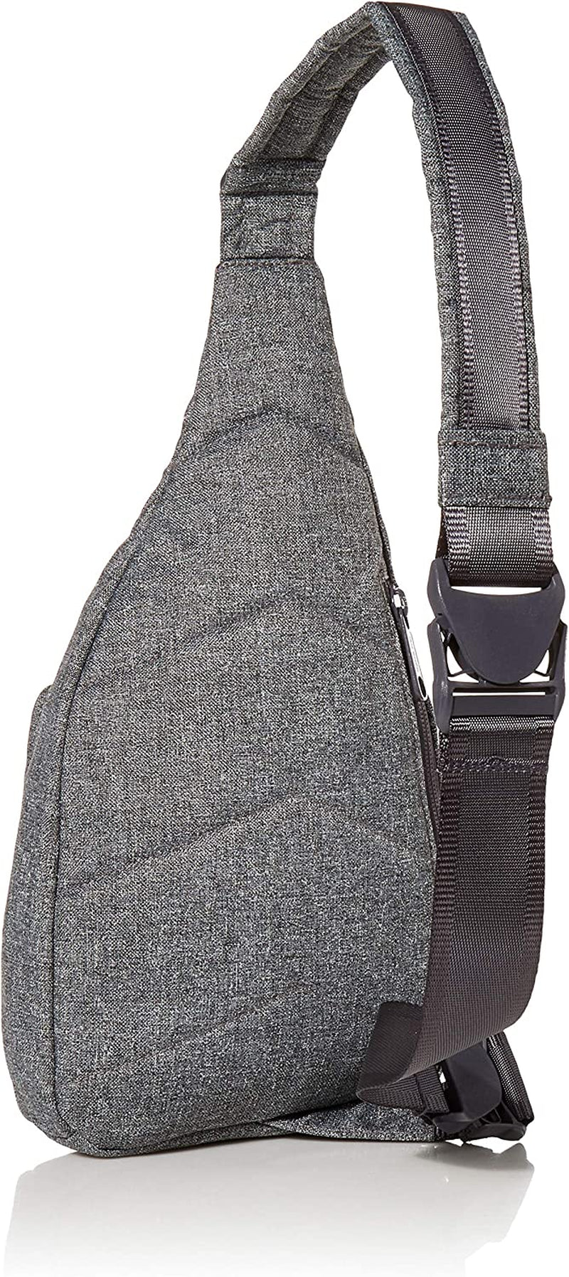 Women's Recycled Lighten up Reactive Mini Sling Backpack, Gray Heather, One Size