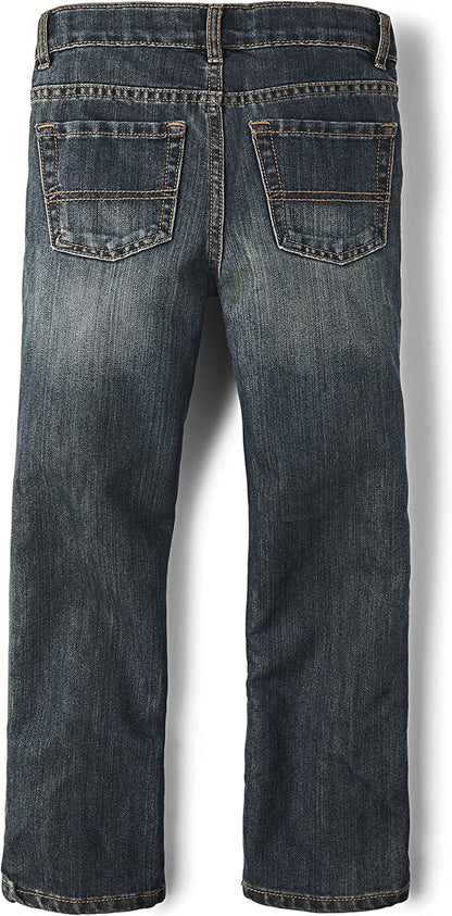 Boys' Basic Bootcut Jeans