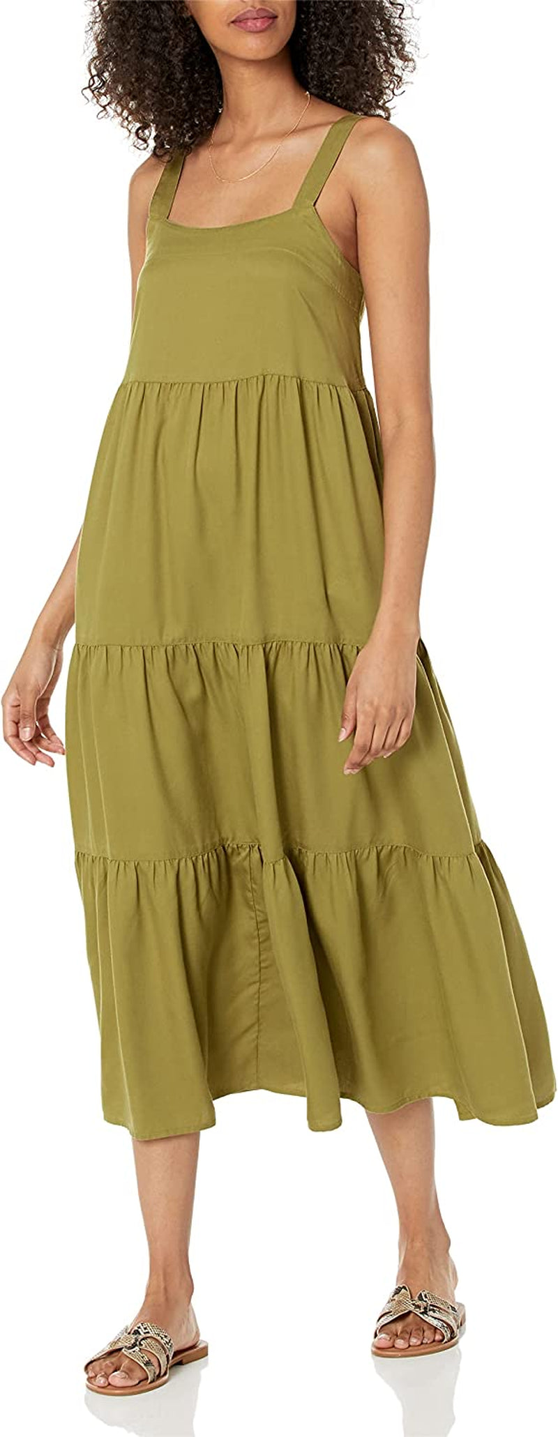 Women'S Britt Tiered Maxi Tent Dress