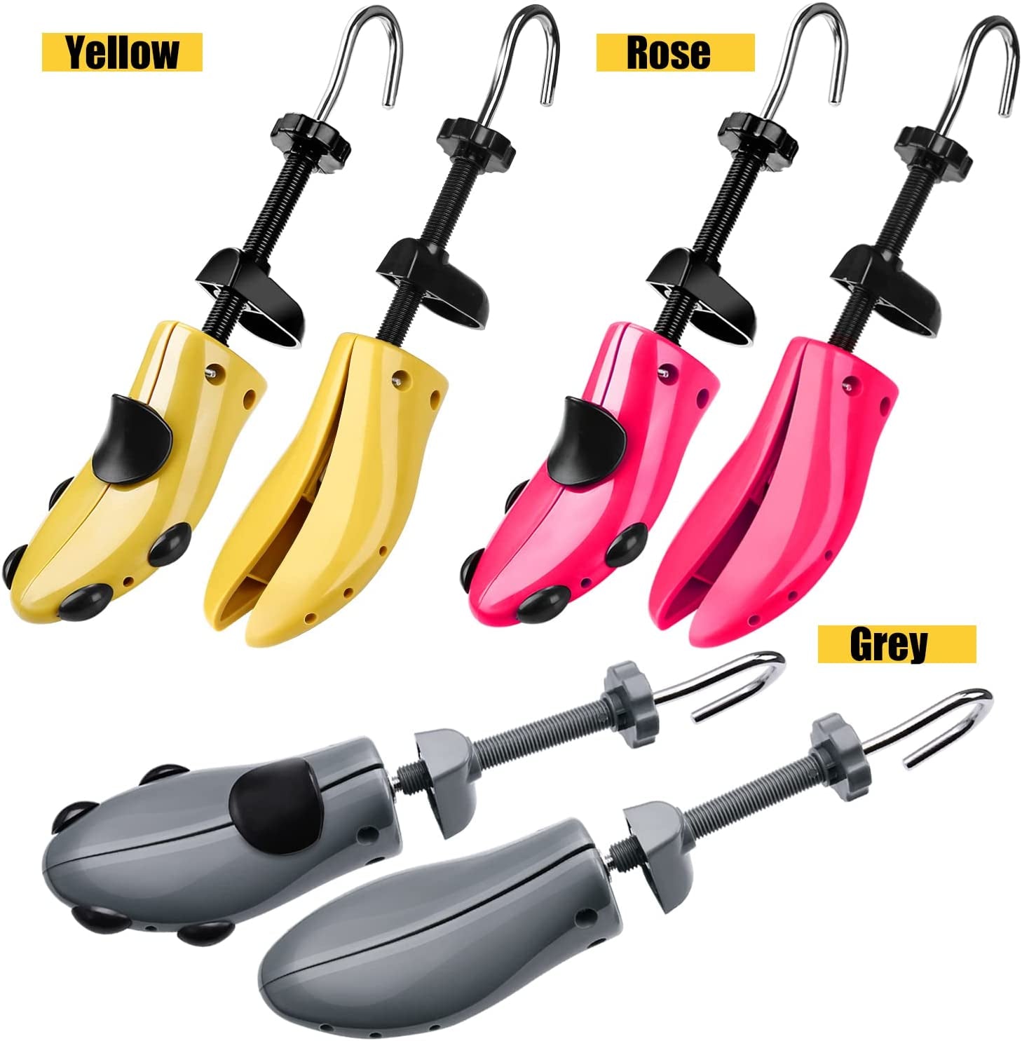 Shoe Stretcher Shoe Trees,Adjustable Length & Width for Men and Women