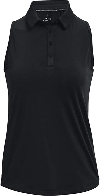 Under Armour Women'S Zinger Sleeveless Golf Polo