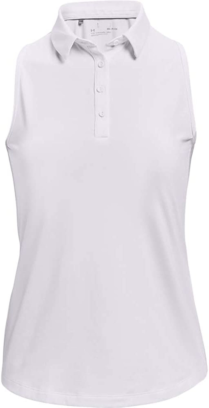 Under Armour Women'S Zinger Sleeveless Golf Polo