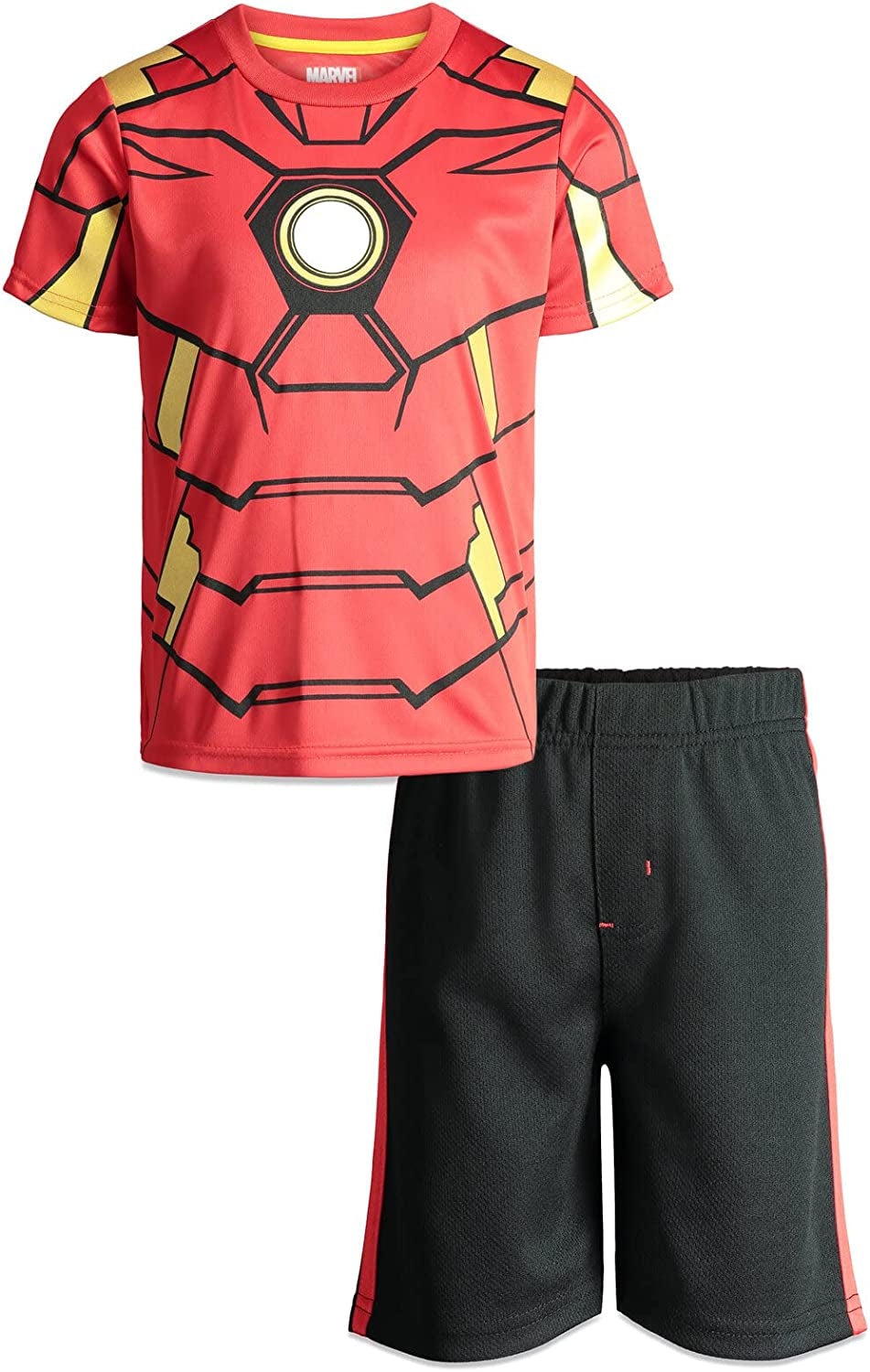 Avengers Boys Character Athletic T-Shirt & Mesh Shorts Set