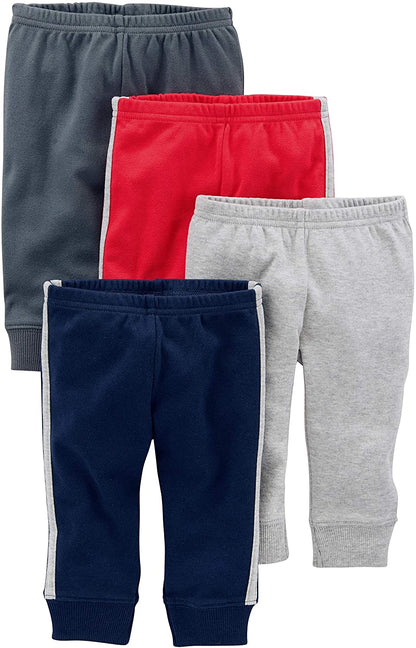 Simple Joys by Carter'S Baby Boys' Pant, Pack of 4