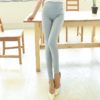 New Style Magic Pants Stretch Black Tight-Fitting Thin-Footed Trousers