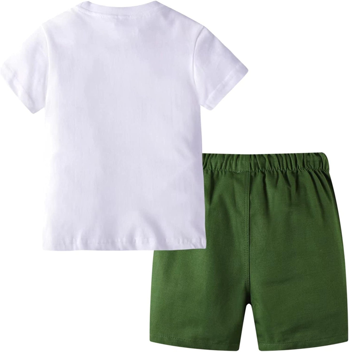 Toddler Boy Clothes Kids Summer Outfits Shirt Short Sets 2-7T