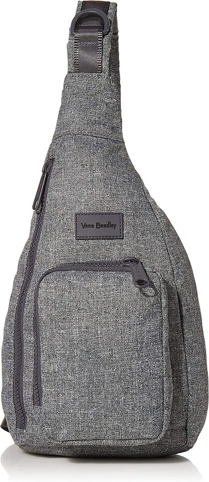 Women's Recycled Lighten up Reactive Mini Sling Backpack, Gray Heather, One Size