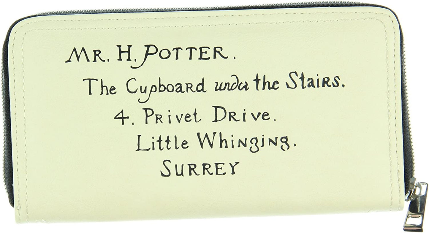 Hogwarts Letter Zip around Wallet