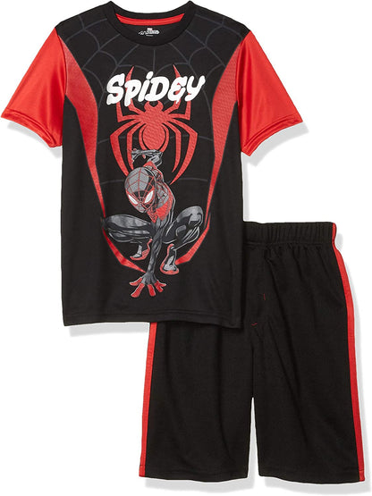 Avengers Boys Character Athletic T-Shirt & Mesh Shorts Set