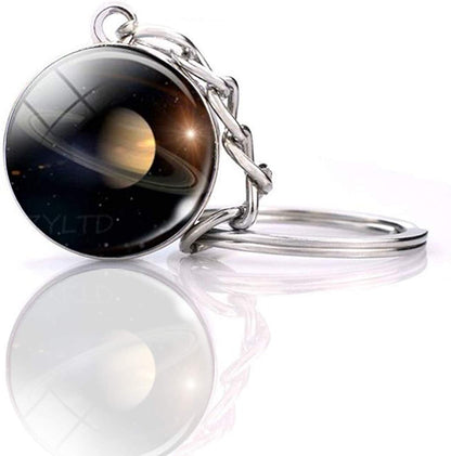 Solar System Planet Keychain Accessories, Pendant Glow in the Dark