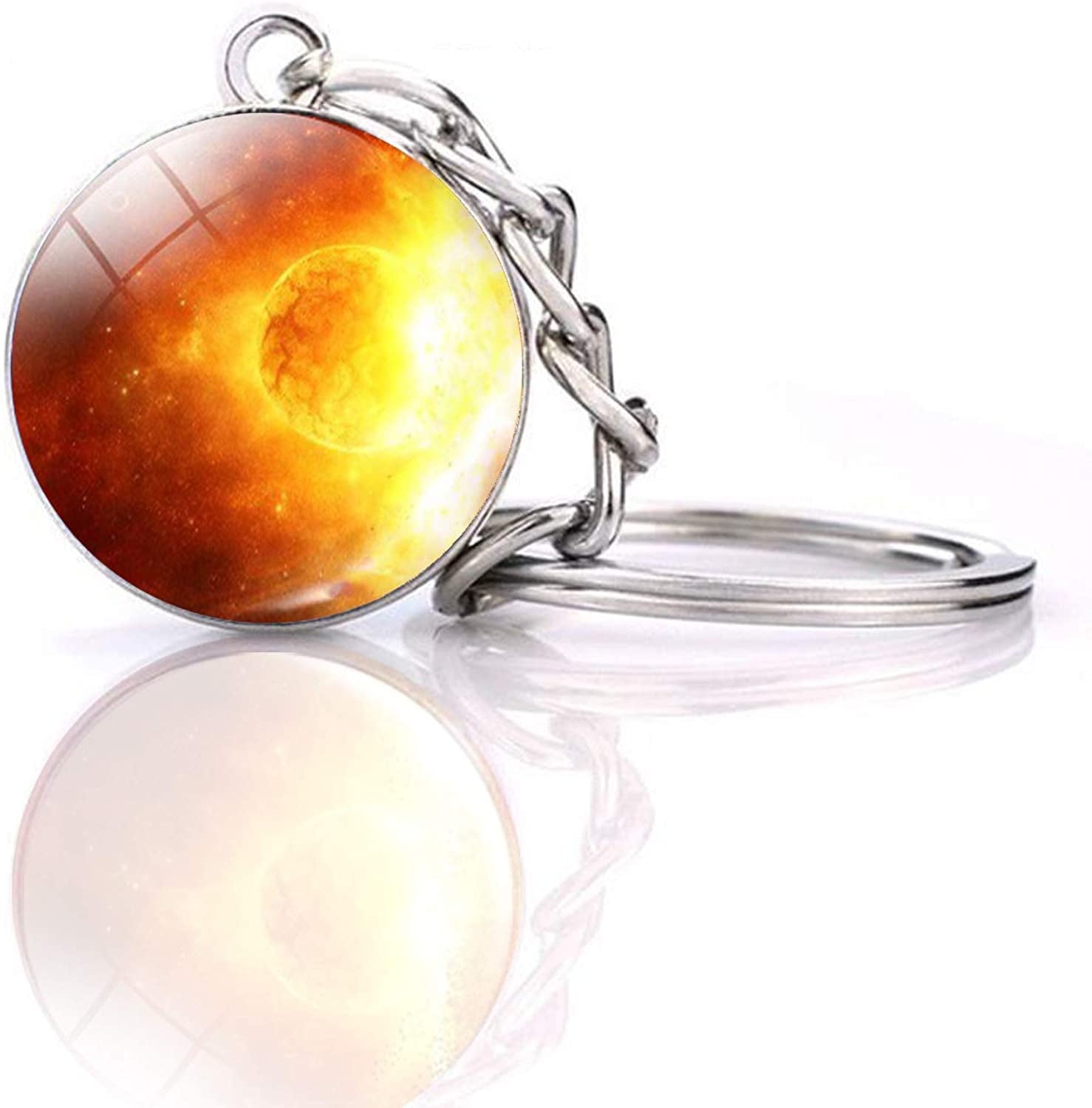 Solar System Planet Keychain Accessories, Pendant Glow in the Dark