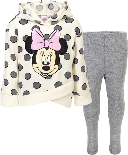 Minnie Mouse Pullover Fleece Hoodie & Leggings