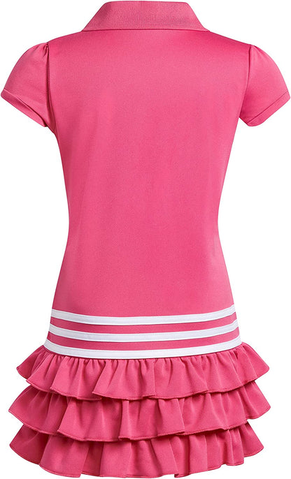 Girls' Short Sleeve Polo Dress