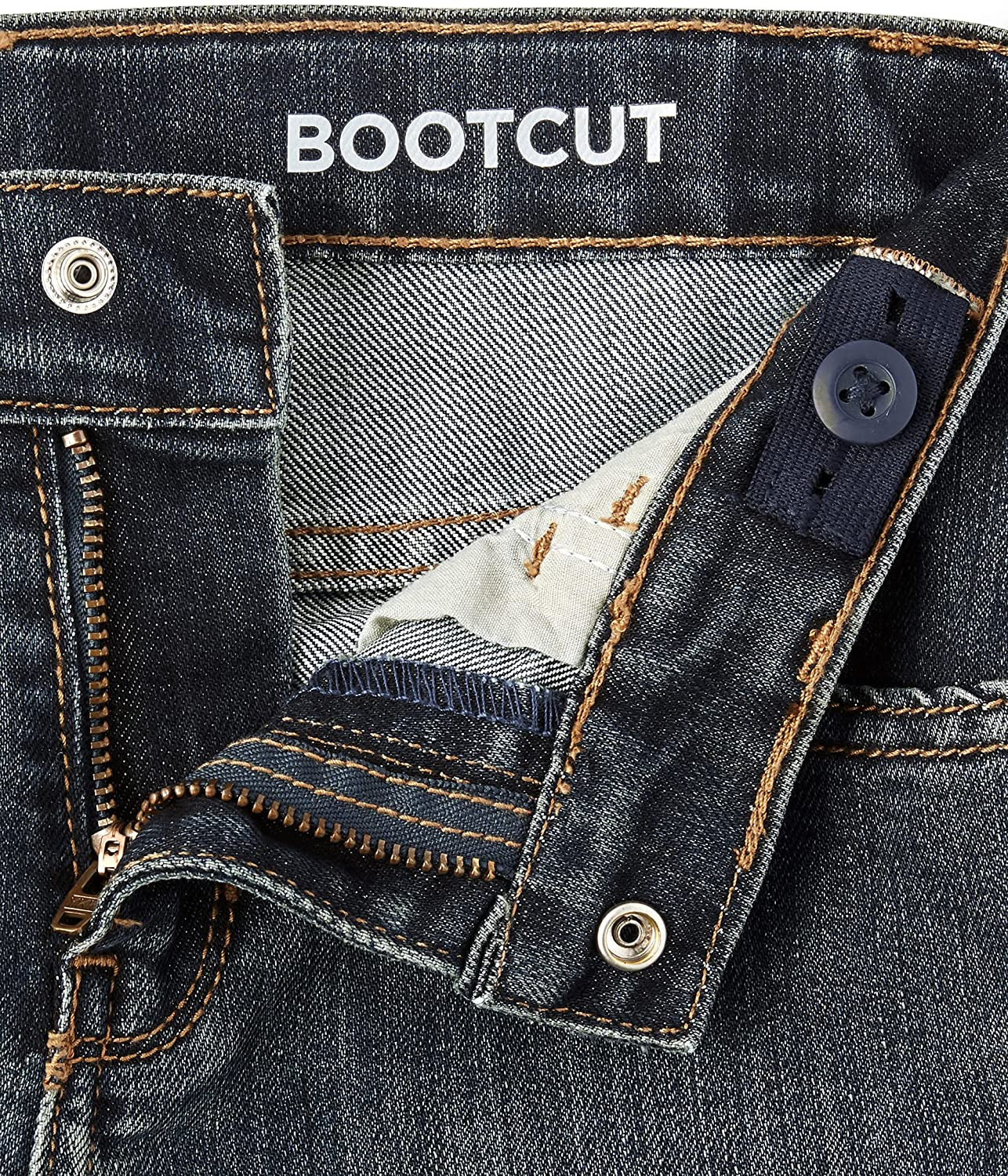 Boys' Basic Bootcut Jeans