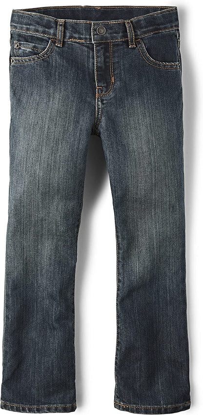 Boys' Basic Bootcut Jeans