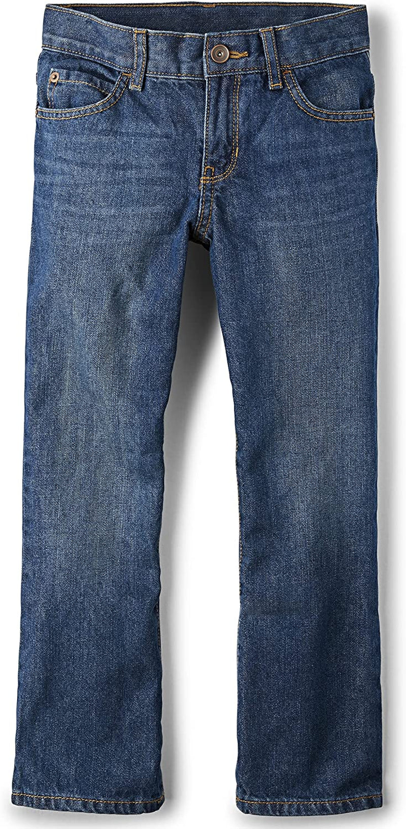 Boys' Basic Bootcut Jeans