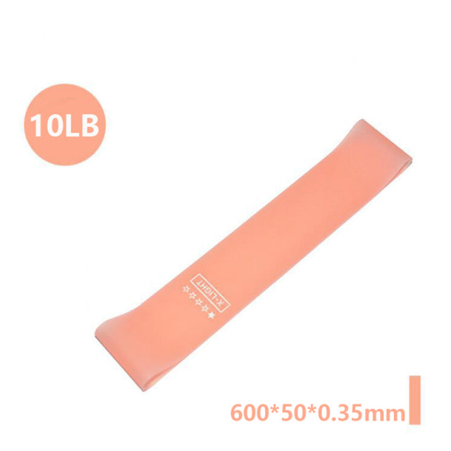 Yoga Gym Elastic Gum Strength Pilates Crossfit Women Weight Sports