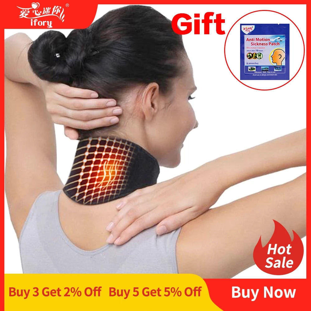 Self-heating Neck Belt Protection Spontaneous Heating Belt Body Massager